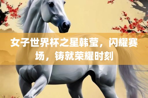 眉山市正发家政服务有限公司女子世界杯之星韩莹，闪耀赛场，铸就荣耀时刻