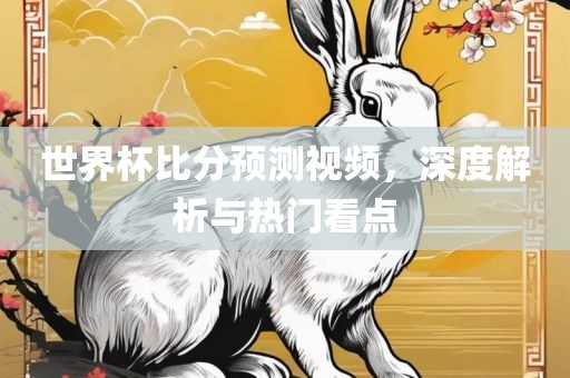 世界杯比分预测视频，深度解析与热门看点