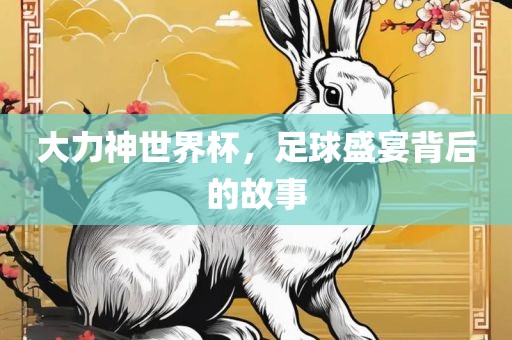 大力神世界杯，足球盛宴背后的故事