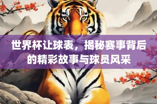 世界杯让球表，揭秘赛事背后的精彩故事与球员风采眉山市正发家政服务有限公司