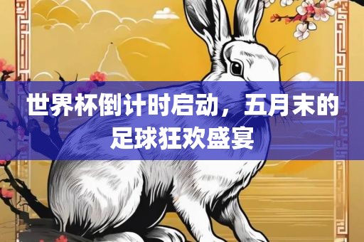世界杯倒计时启动，五月末的足球狂欢盛宴眉山市正发家政服务有限公司