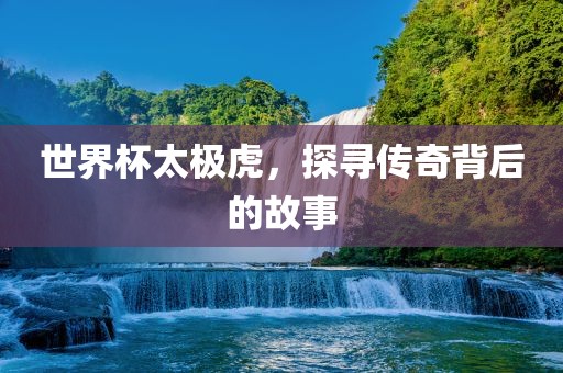世界杯太极虎，探寻传奇背后的故事