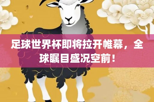 足球世界杯即将拉开帷幕，全球瞩目盛况空前！