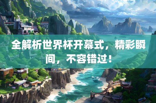 全解析世界杯开幕式，精彩瞬间，不容错过！