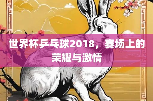 世界杯乒乓球2018，赛场上的荣耀与激情