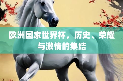 欧洲国家世界杯，历史、荣耀与激情的集结