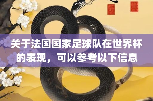 关于法国国家足球队在世界杯的表现，可以参考以下信息眉山市正发家政服务有限公司