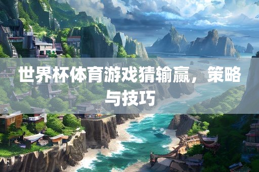 世界杯体育游戏猜输赢，策略与技巧眉山市正发家政服务有限公司