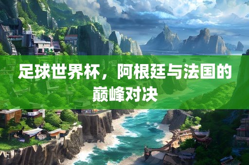 足球世界杯，阿根廷与法国的巅峰对决