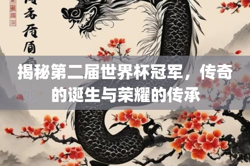 揭秘第二届世界杯冠军，传奇的诞生与荣耀的传承