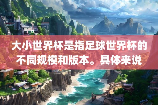大小世界杯是指足球世界杯的不同规模和版本。具体来说