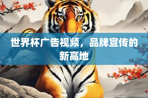 世界杯广告视频，品牌宣传的新高地