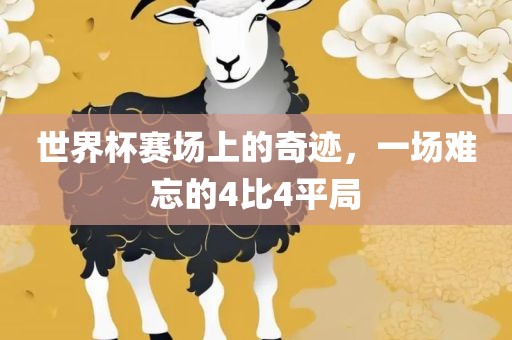 世界杯赛场上的奇迹，一场难忘的4比4平局