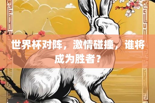 世界杯对阵，激情碰撞，谁将成为胜者？