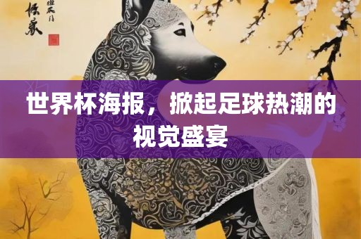 世界杯海报，掀起足球热潮的视觉盛宴