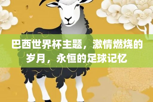 巴西世界杯主题，激情燃烧的岁月，永恒的足球记忆