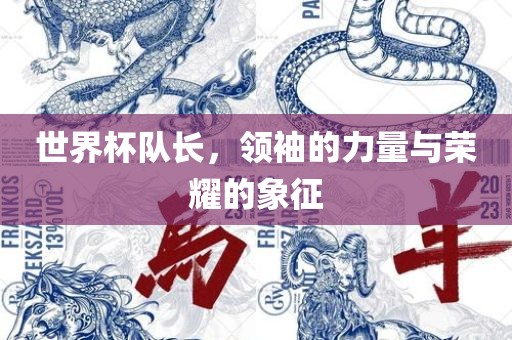 世界杯队长，领袖的力量与荣耀的象征