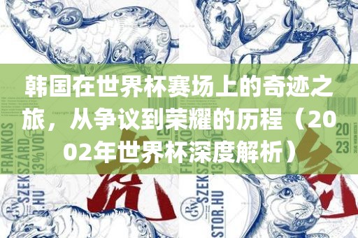 韩国在世界杯赛场上的奇迹之旅，从争议到荣耀的历程（2002年世界杯深度解析）