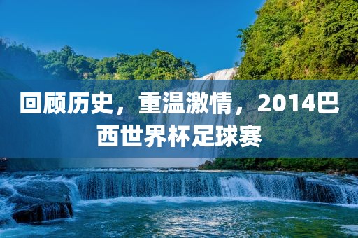 回顾历史，重温激情，2014巴西世界杯足球赛
