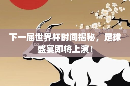 下一届世界杯时间揭秘，足球盛宴即将上演！