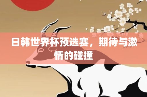 日韩世界杯预选赛，期待与激情的碰撞