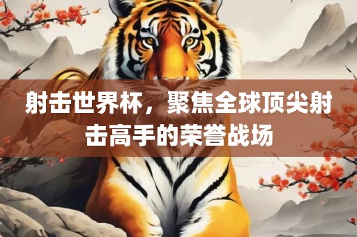 射击世界杯，聚焦全球顶尖射击高手的荣誉战场