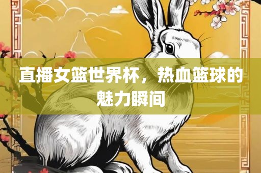 直播女篮世界杯，热血篮球的魅力瞬间