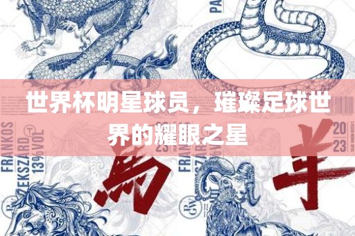 世界杯明星球员，璀璨足球世界的耀眼之星