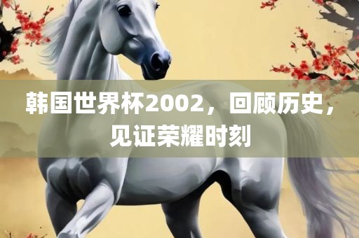 韩国世界杯2002，回顾历史，见证荣耀时刻