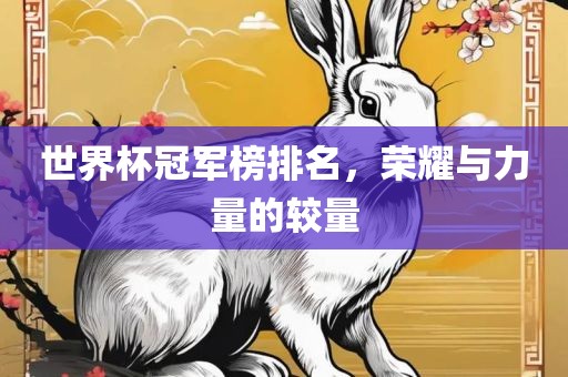 世界杯冠军榜排名，荣耀与力量的较量