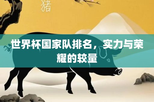 世界杯国家队排名，实力与荣耀的较量