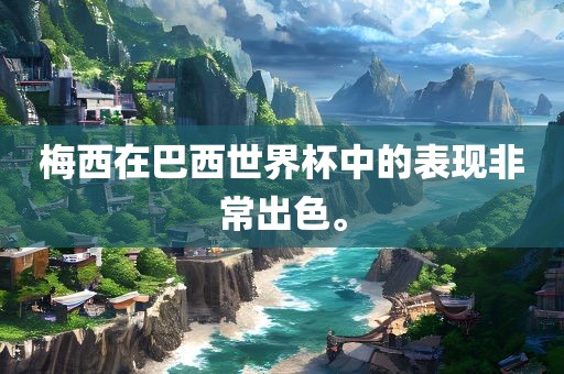 梅西在巴西世界杯中的表现非常出色。眉山市正发家政服务有限公司