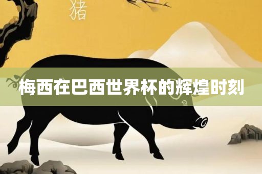 梅西在巴西世界杯的辉煌时刻