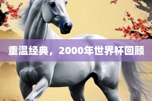 重温经典，2000年世界杯回顾