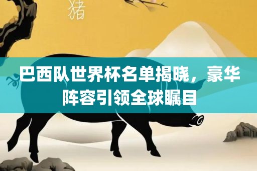 巴西队世界杯名单揭晓，豪华阵容引领全球瞩目
