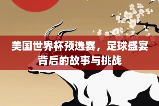 美国世界杯预选赛，足球盛宴背后的故事与挑战