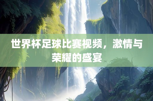 世界杯足球比赛视频，激情与荣耀的盛宴