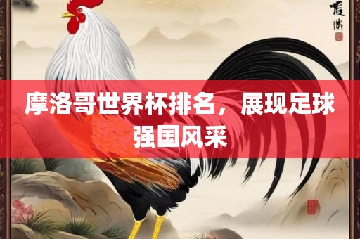 摩洛哥世界杯排名，展现足球强国风采眉山市正发家政服务有限公司
