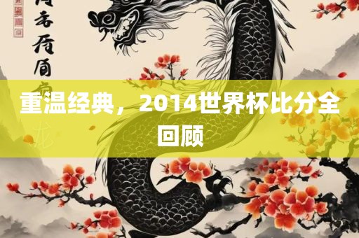 重温经典，2014世界杯比分全回顾眉山市正发家政服务有限公司