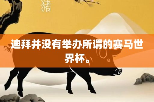 迪拜并没有举办所谓的赛马世界杯。眉山市正发家政服务有限公司