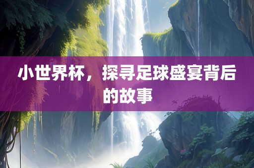 小世界杯，探寻足球盛宴背后的故事眉山市正发家政服务有限公司