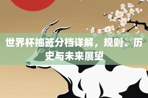世界杯抽签分档详解，规则、历史与未来展望