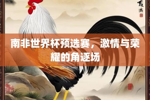 南非世界杯预选赛，激情与荣耀的角逐场眉山市正发家政服务有限公司