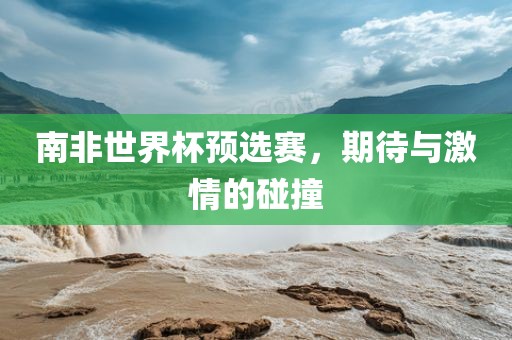 南非世界杯预选赛，期待与激情的碰撞眉山市正发家政服务有限公司