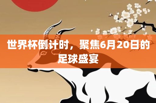 世界杯倒计时，聚焦6月20日的足球盛宴眉山市正发家政服务有限公司