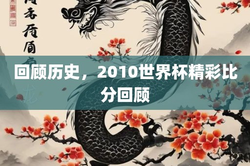 回顾历史，2010世界杯精彩比分回顾