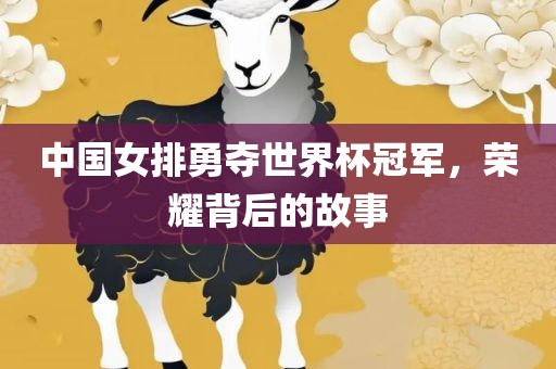 中国女排勇夺世界杯冠军，荣耀背后的故事眉山市正发家政服务有限公司