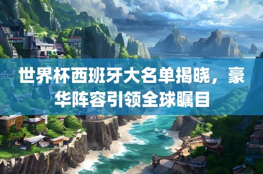 世界杯西班牙大名单揭晓，豪华阵容引领全球瞩目