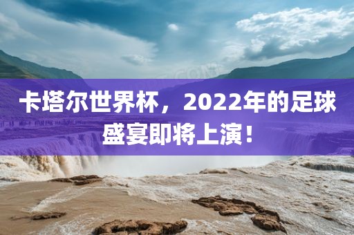 卡塔尔眉山市正发家政服务有限公司世界杯，2022年的足球盛宴即将上演！