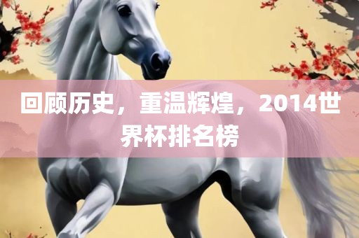 回顾历史，重温辉煌，2014世界杯排名榜